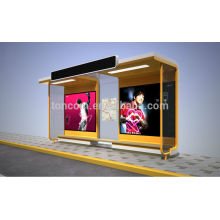 THC-56B large transit shelter display advertising